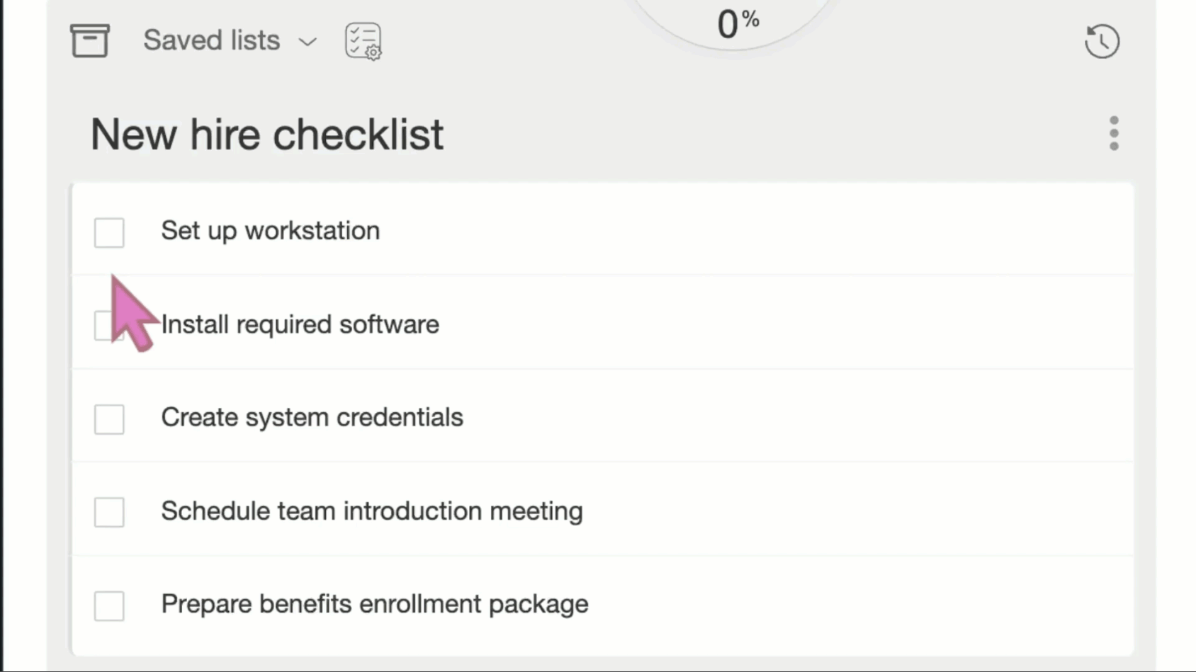 Tickler: track tasks and progress